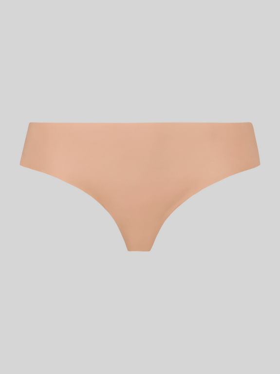 Invisible Cotton MIDI BRIEFS - beige
