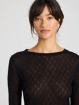 Fermi Silk Top - Black