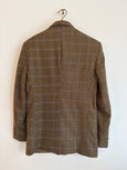 Contrasted blazer in green tones