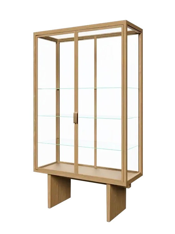PRIVATE VITRINE - Stained Oak