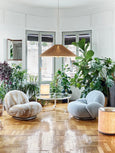 1972 PENDANT - bamboo shade
