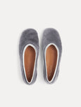 Sheepskin ballerinas - ombra