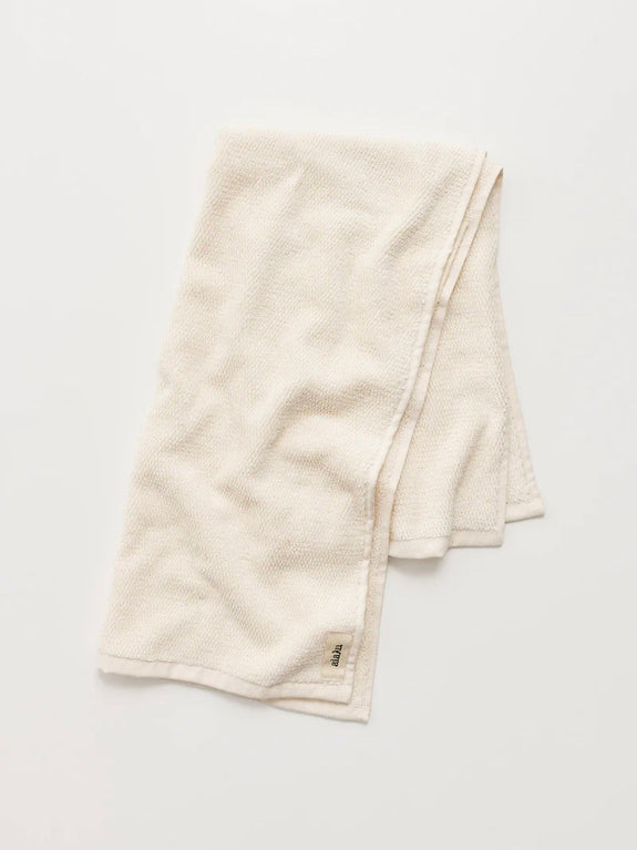 Cotton towel 50x90 - pure ecru
