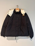 Sophie Reversible puffer jacket - off white/navy