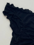 Sheer pantie Mulberry silk 2-pack - black