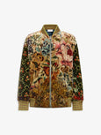 KANADAG Bomber Jacket Viscose Silk