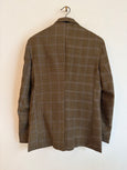 Contrasted blazer in green tones