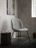 Beetle Dinning Chair - conic base / fully upholstered