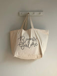 Logo canvas bag Large