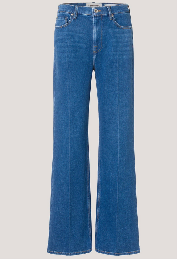 Brown Straight Jeans 32" - Wash Bilbao