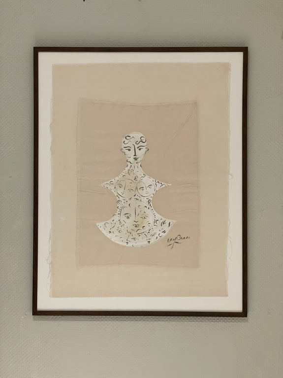 Painting on textil no1