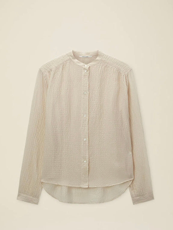 Shirt with curl - pearl