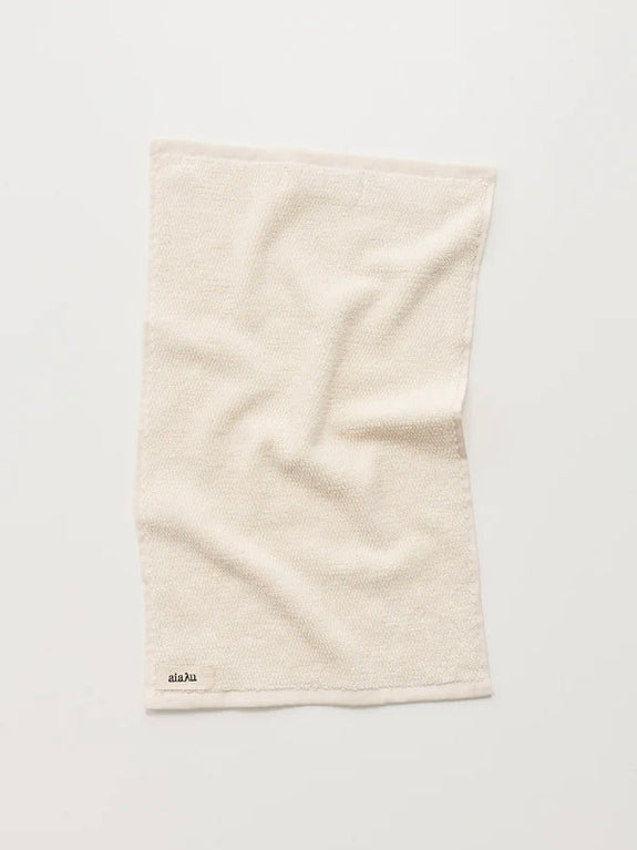 Cotton towel 30x50 - pure ecru