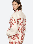 Liliana Quilted Jacket - red