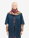 ALOEUW Scarf Silk 65x120 - Multicolor purple