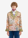 ALOEUW Scarf Silk 65x120 - Multicolor purple