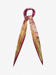 ALOEUW Scarf Silk 65x120 - Multicolor purple