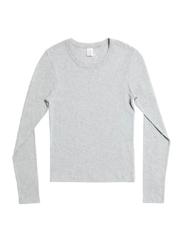 June Longsleeve - Grey melange