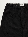 Ava pant embroidery - black