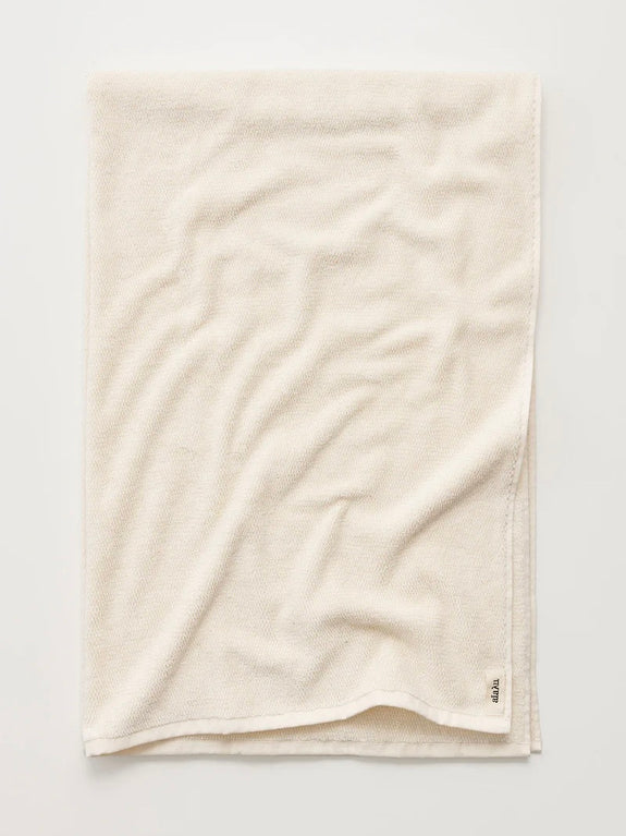 Cotton towel 100x150 - pure ecru