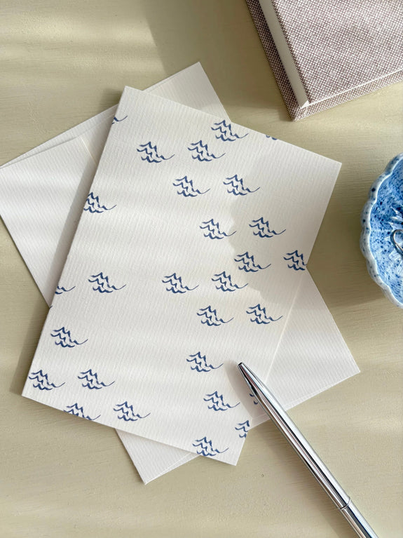 GREETING CARD - LES VAGUES