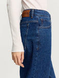 Cooper highwaist straight jeans - Mid Blue