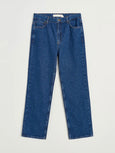 Cooper highwaist straight jeans - Mid Blue