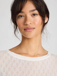 Fermi Silk Top - Off White