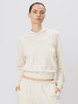SHRUNKEN HOODIE SWEATSHIRT - bone