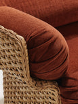 Basket Lounge Chair - Fully Upholstered