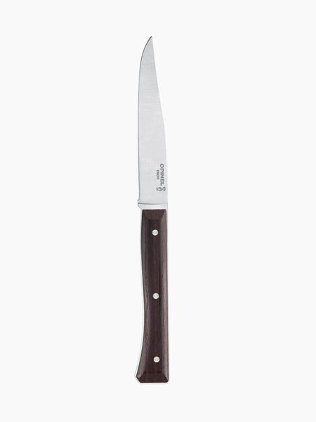 Opinel Facette Full-Tang Steak Knives - Dark Ash