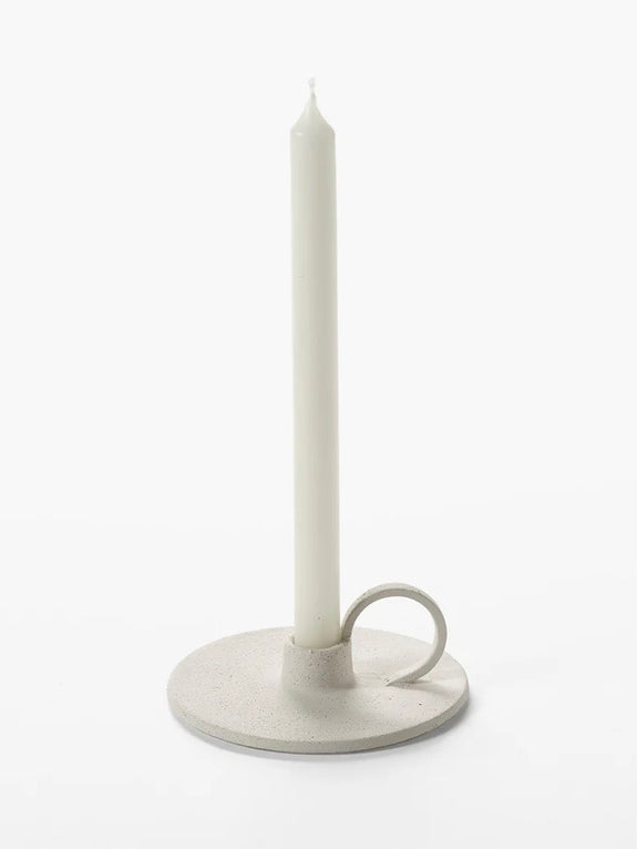 Candle holder S beige