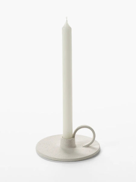 Candle holder S beige