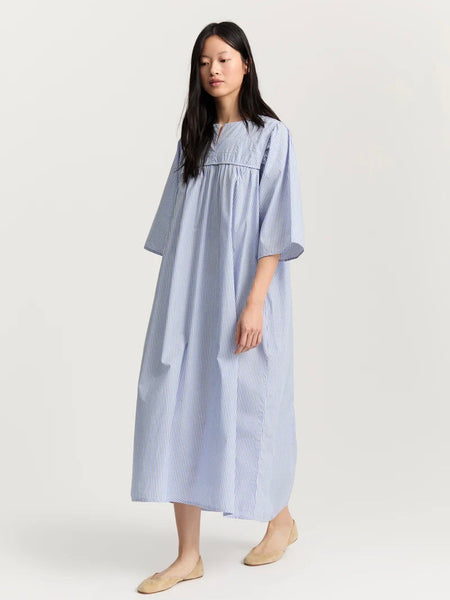 Enola dress petite - mix air blue
