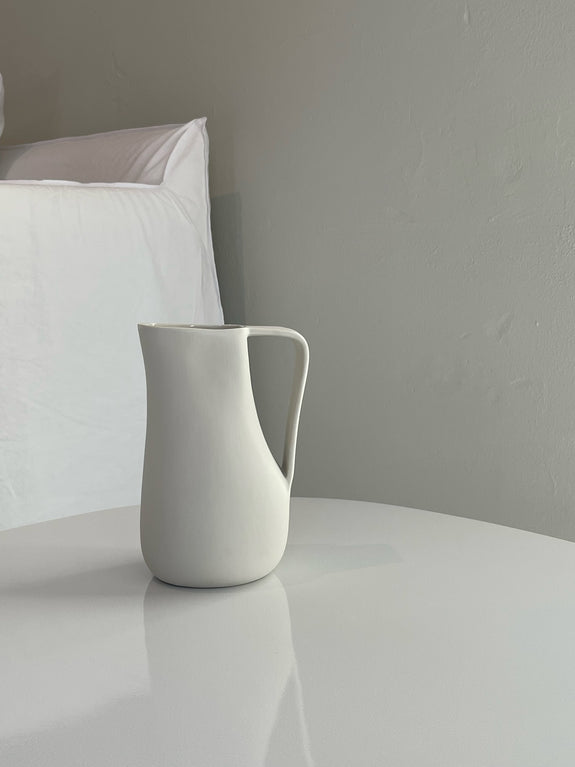 Limoges Soft Pitcher - bianco