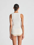 ALBERTE WOOL TOP - OFF WHITE