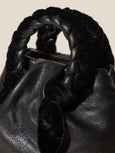 BOMBON VELVET FOULARD - black