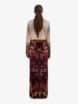 KANADA Palazzo Trousers Viscose Silk - multicolor