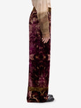 KANADA Palazzo Trousers Viscose Silk - multicolor