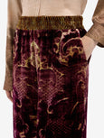 KANADA Palazzo Trousers Viscose Silk - multicolor