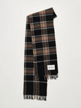 Kaya wool scarf - mix black