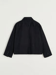 Lela shirt twill - black