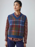 KYLE SWEATER N°215 - TARTAN HUNTER GREEN