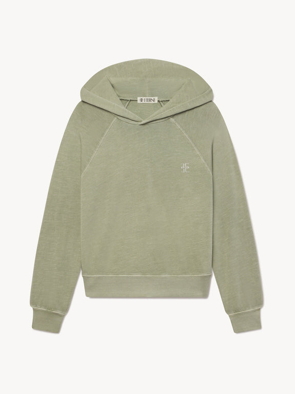 SHRUNKEN HOODIE SWEATSHIRT - sage