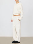 BOYFRIEND POCKET SWEATPANT - bone