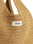 Sophia straw bag medium