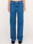 Brown Straight Jeans 32" - Wash Bilbao