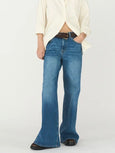 Kersee Wide Jeans 32" - wash Prato