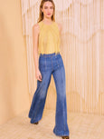 The Bianca Wide Leg Jean - danube