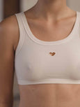 Heart Bra - undyed